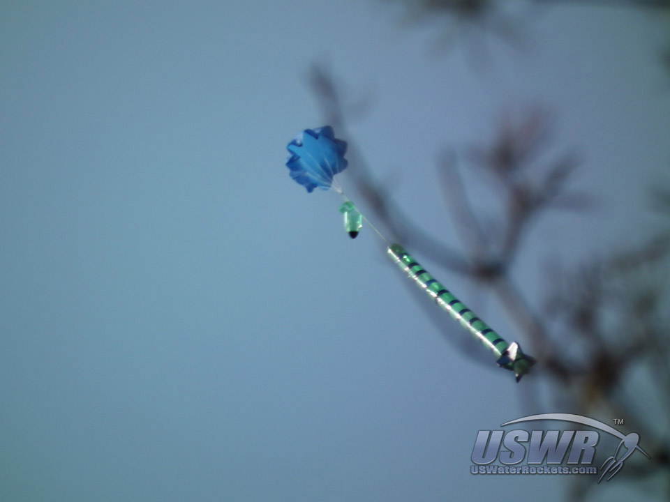 How to Construct a Parachute for a Water Rocket.