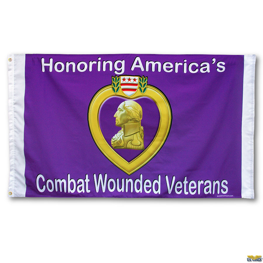Purple Heart Flag