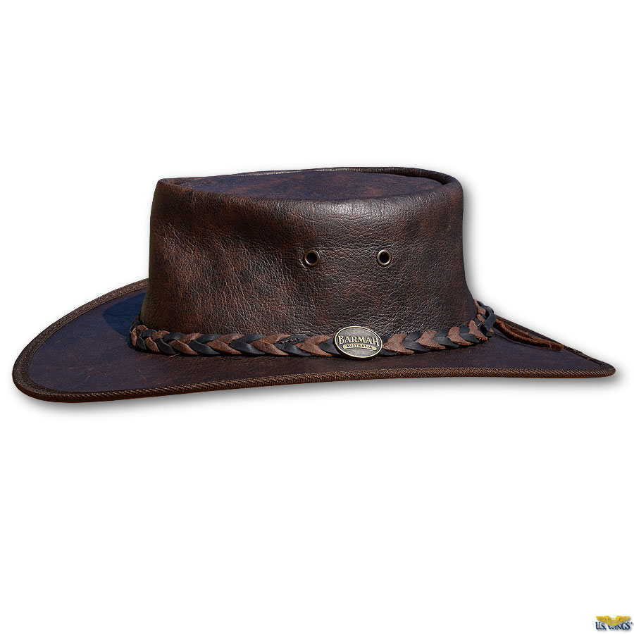 Vintage Kangaroo Outback Hat US Wings