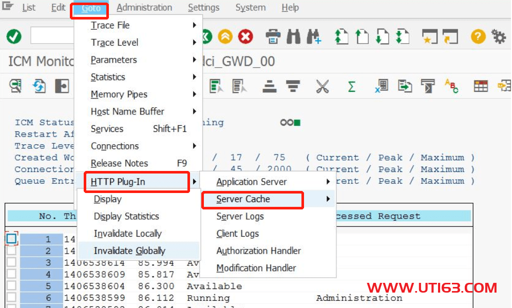 FIORI APP 发布 后SAP 重建索引,及缓存 优通SAP