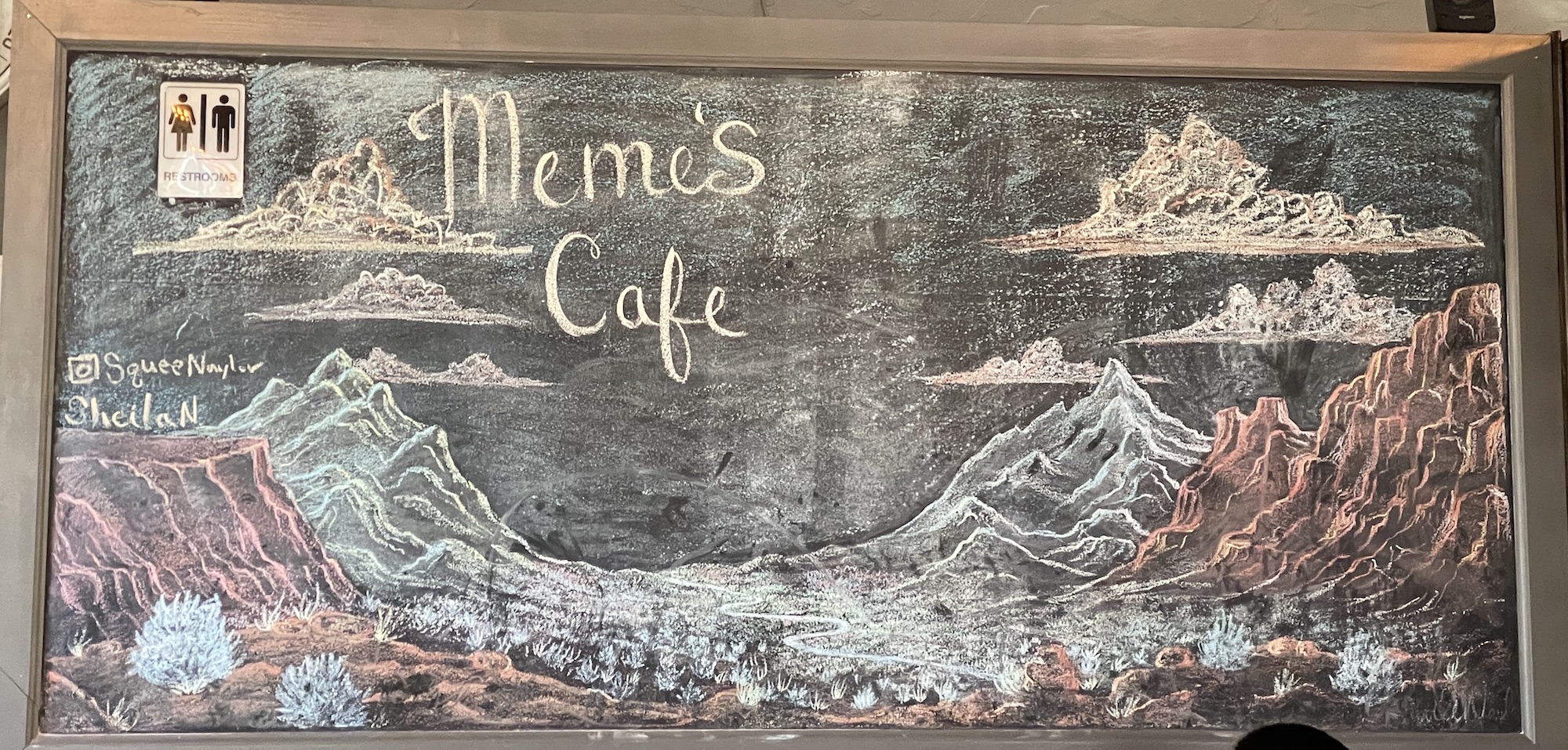 MeMe's Cafe Zion National Park Utah's Adventure Family