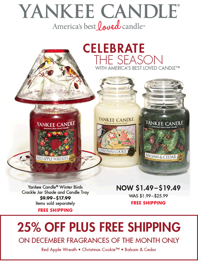 Bed Bath & Beyond Yankee Candles 25 Off FREE Shipping On Select