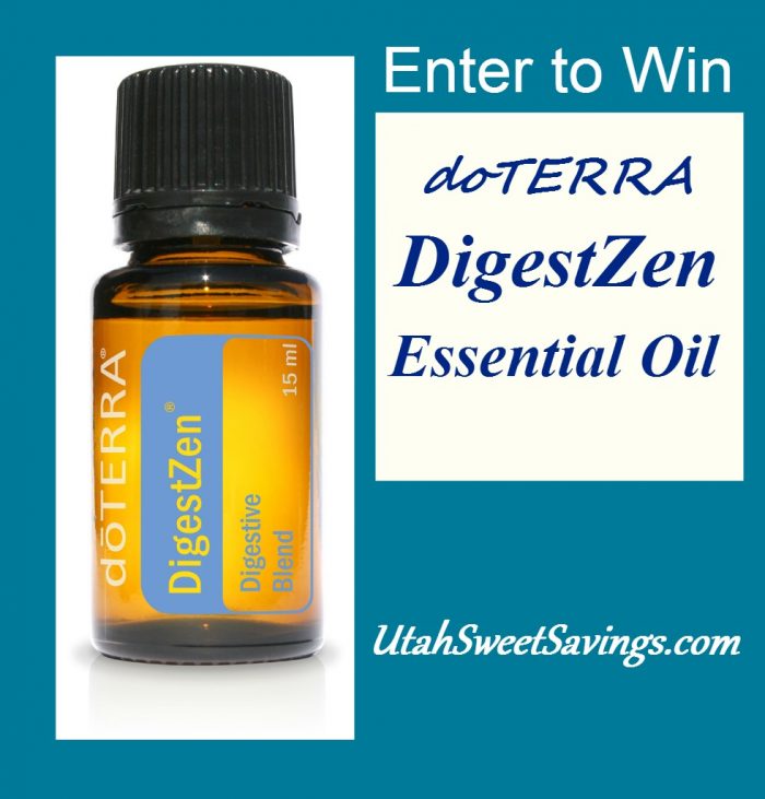 Last Day to Enter Win doTERRA DigestZen Essential Oil Utah Sweet Savings