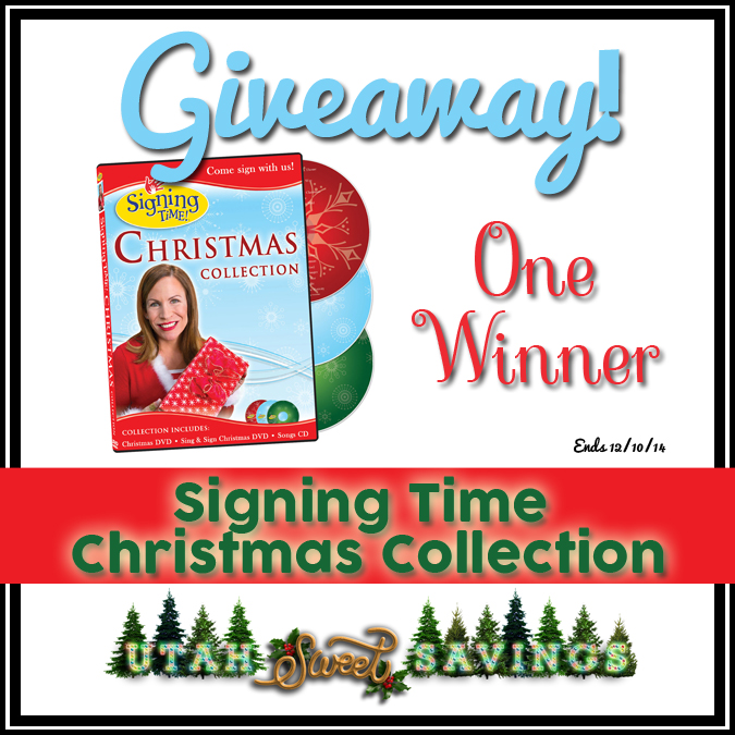 Signing Up For Christmas Gifts 2024 Reno Nv Giveaway Win a FREE Copy of Signing Time Christmas Collection! Utah