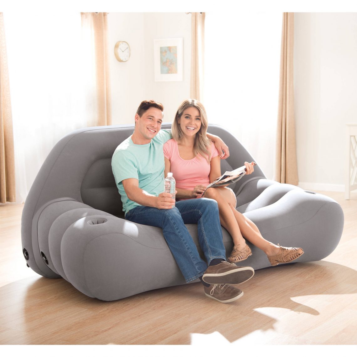 Intex Inflatable Camping Sofa 27.17 (regularly 40) Utah Sweet Savings