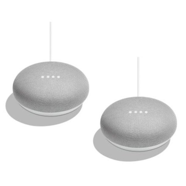 2Pack Google Home Mini for just 39.99 Shipped (That’s 19.99 for each