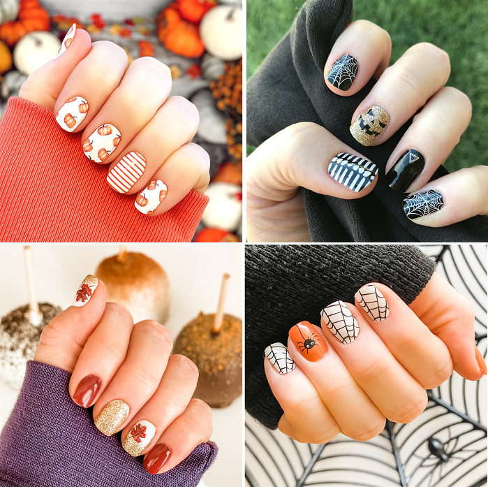 Halloween & Fall Nail Wraps, 3 Packs for 14.99 Shipped! Utah Sweet