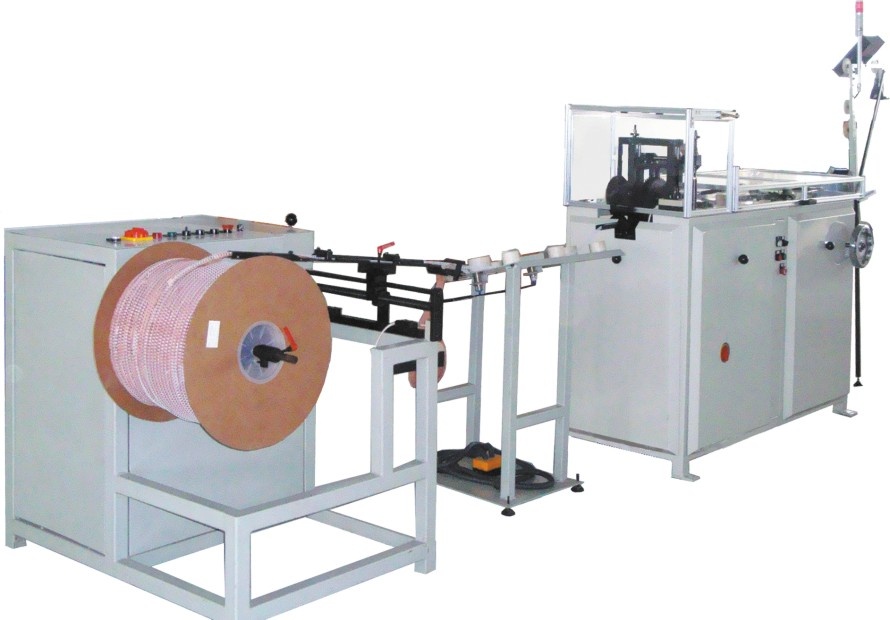 Double Loops Wire Forming and Spooling Machine