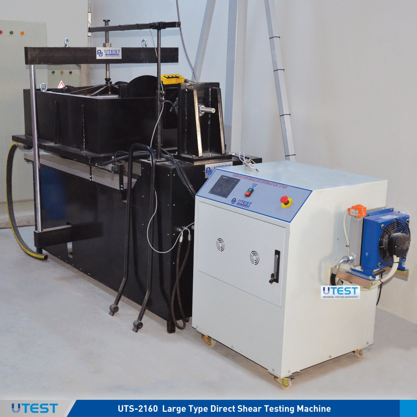 Large & Extra Large Type Direct Shear Testing Machine Soil Mechanics