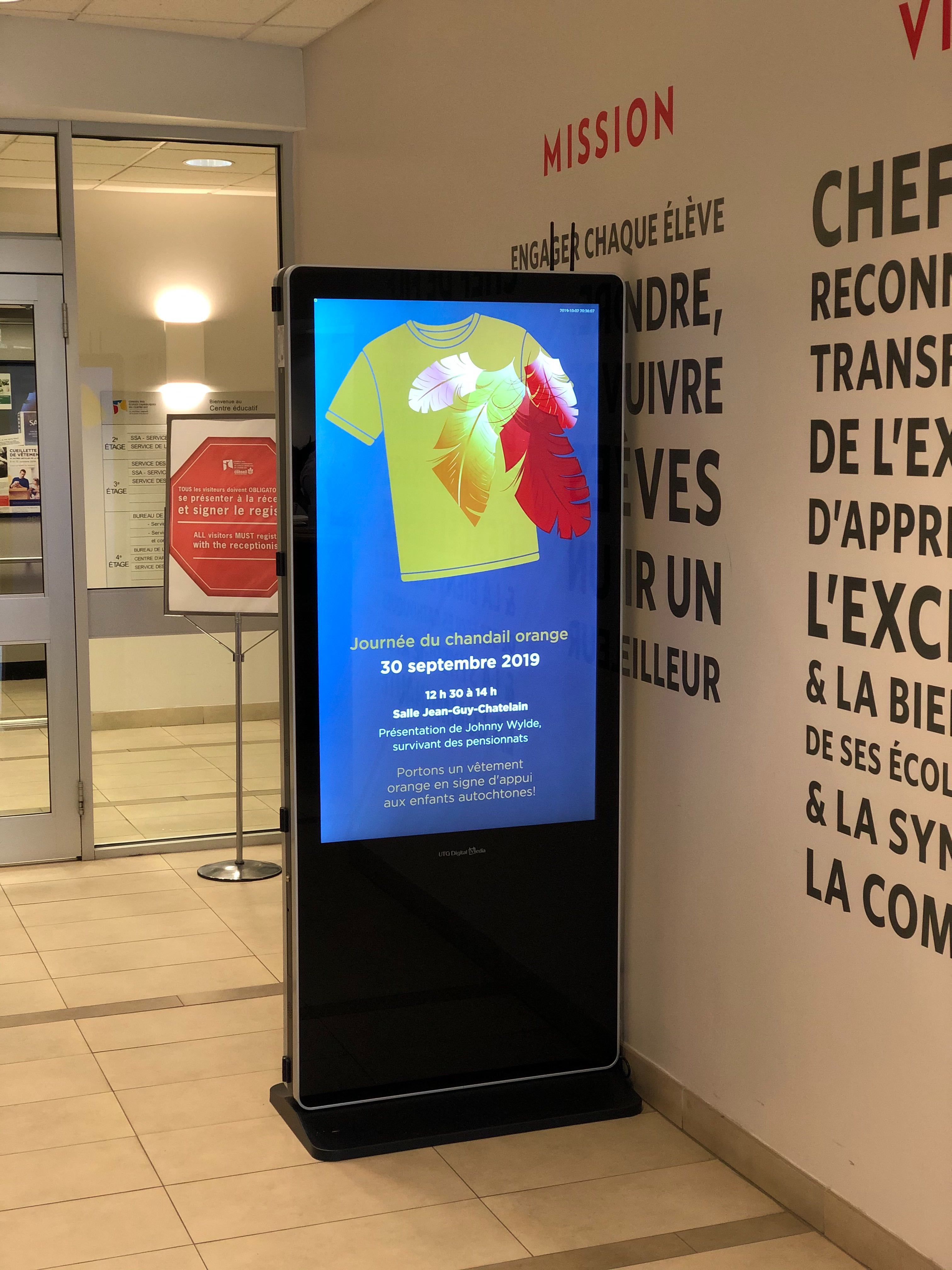 Indoor and Outdoor Digital Signage Displays UTG Digital Media UTG