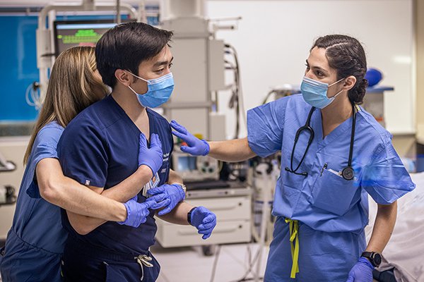 UTHealth Houston Emergency Medicine provides training to Polaris Dawn