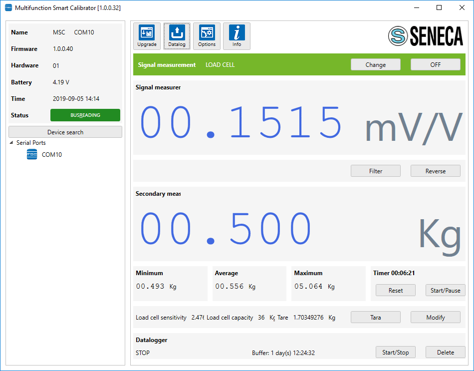 Multifunkční tester MSC Utilcell