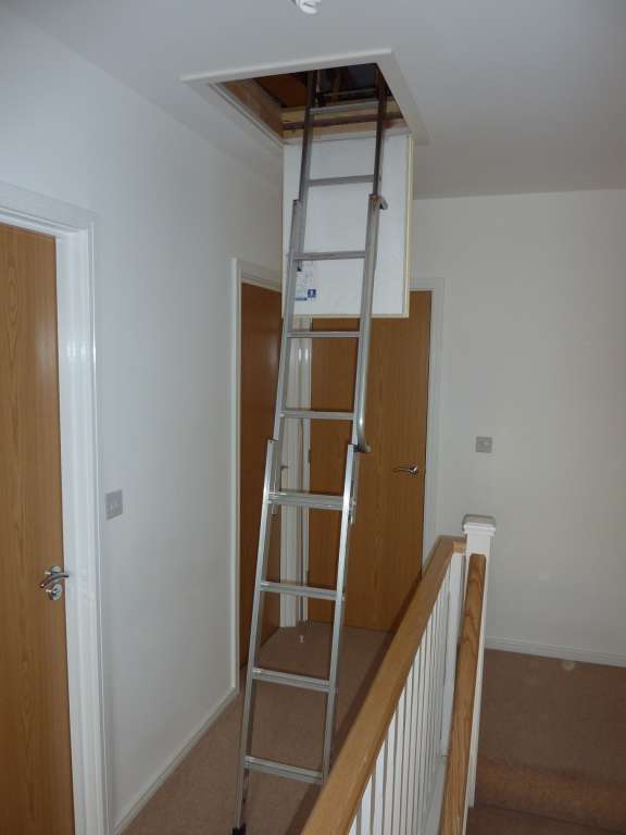 Loft Ladders Liverpool Low Cost Loft ladder installation.