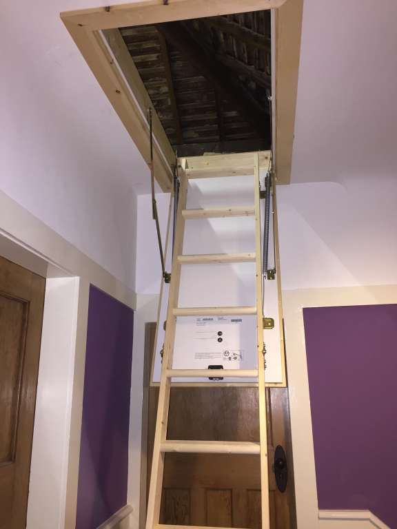 Wirral loft ladder Utilise Lofts & Build