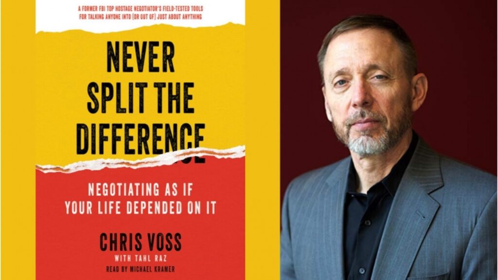 Never Split the Difference. by Chris Voss Utility Avenue