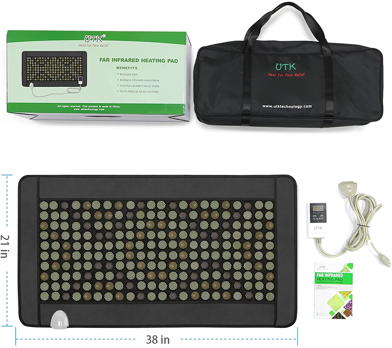 UTK Quantum Wave Heating Mat, UTK Infrared Heating Pad,32 Passive