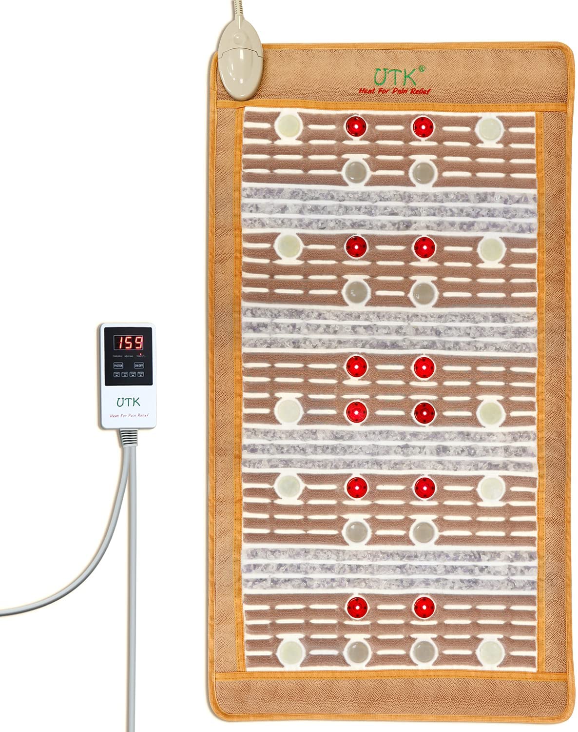 UTK Photon Heating Mat, Far Infrared Heating Pad for Pain Relief