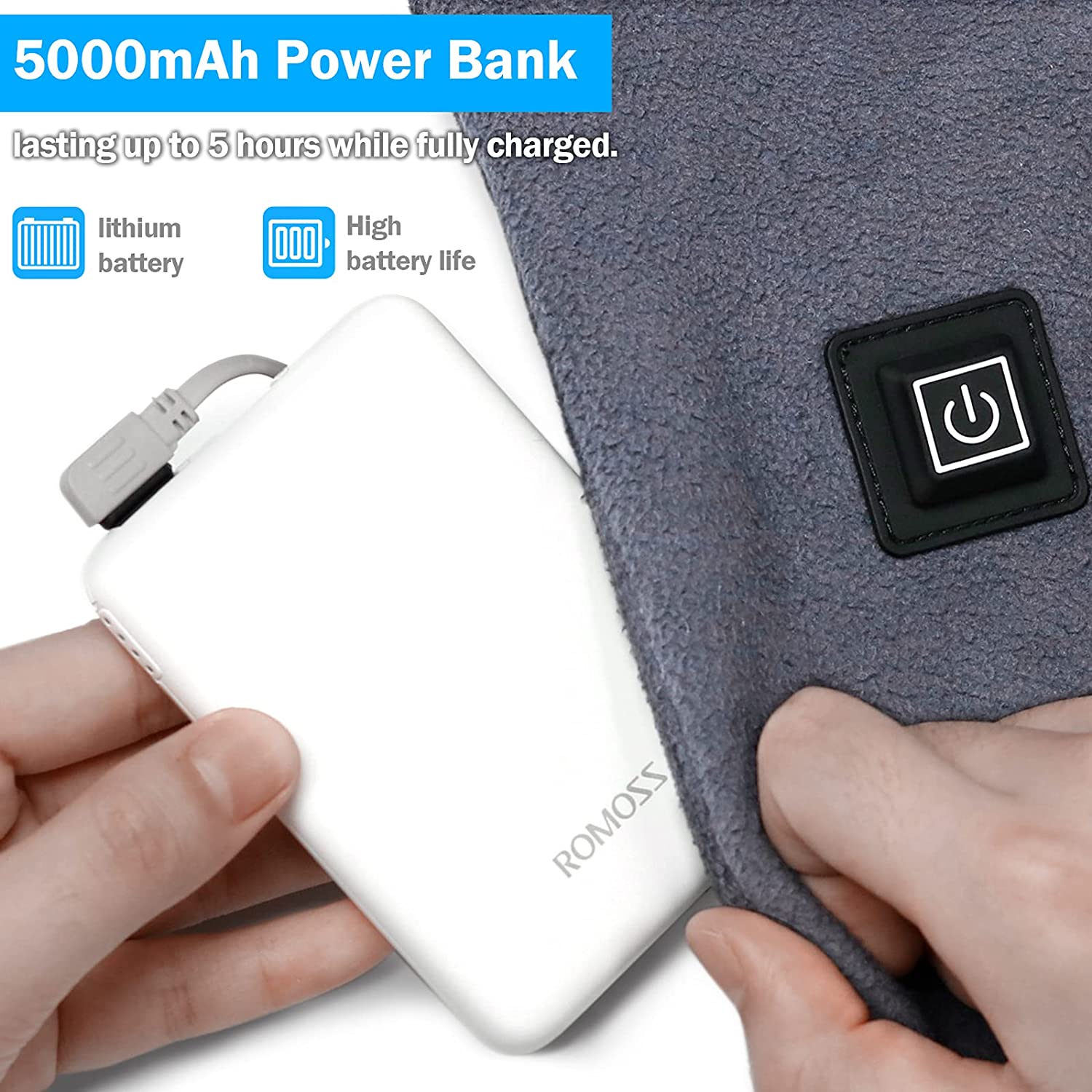 UTK Neck Heating pad, Cordless Heating Pad for Neck Pain Relief