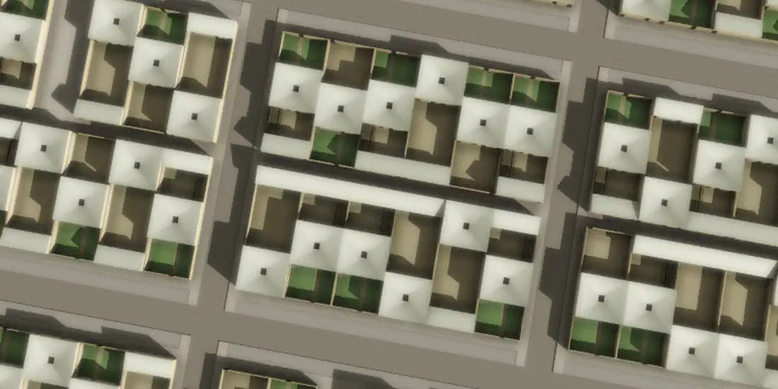 Housing development in Angola Utopia