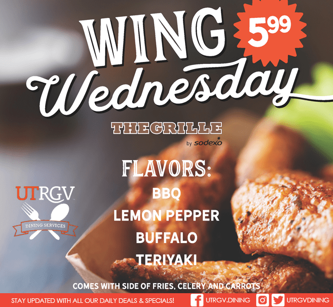 Wing Wednesday UTRGV