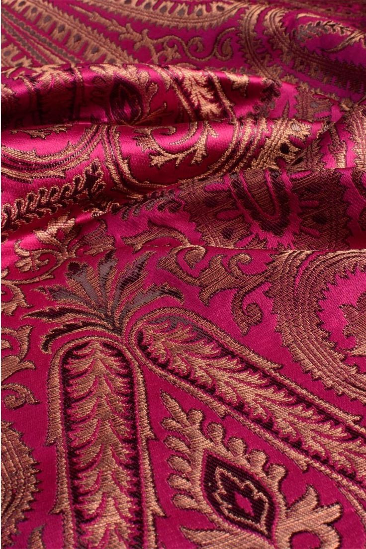 Kinkhwab Brocade Cloth, Fabric, Material Utsavpedia