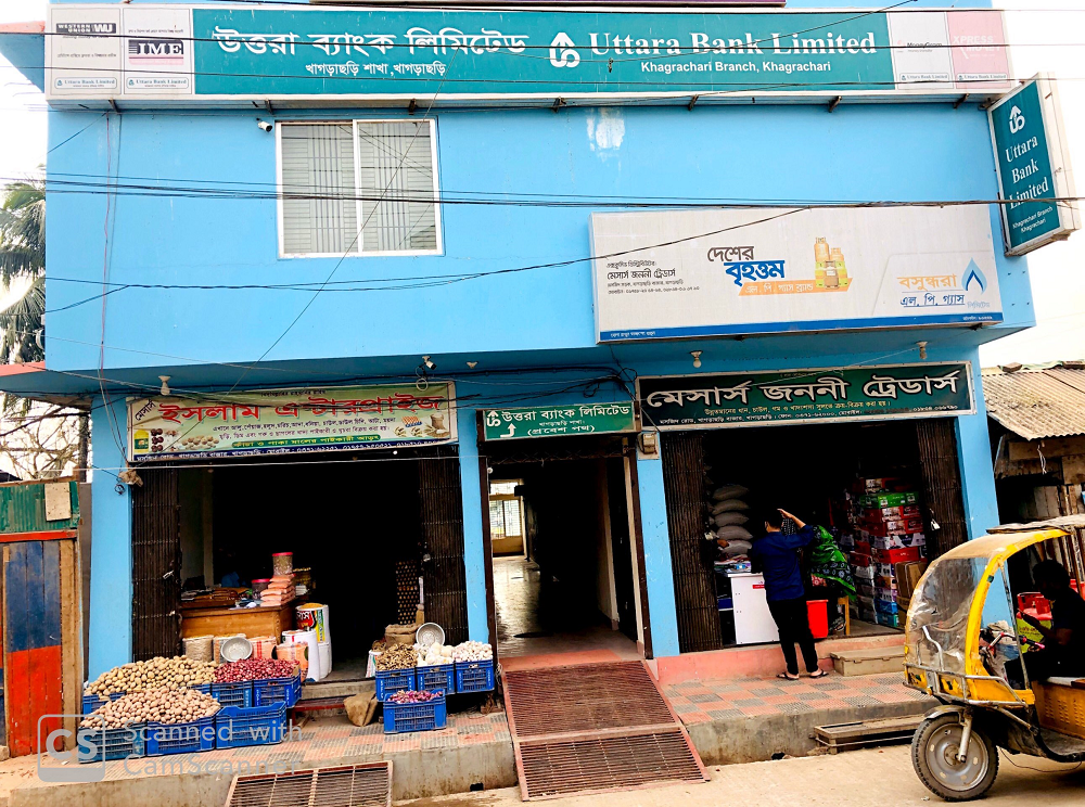 Branches of Uttara Bank PLC.