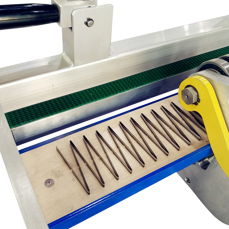 Manual Finger Puncher cutting machine for PVC and PU conveyor Belt