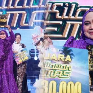 Mazleen dedikasi gelaran juara Kilauan Emas 2025 buat bapa