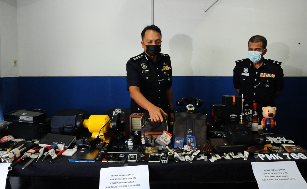 Tiga suspek pecah rumah, curi kereta diberkas Utusan Digital