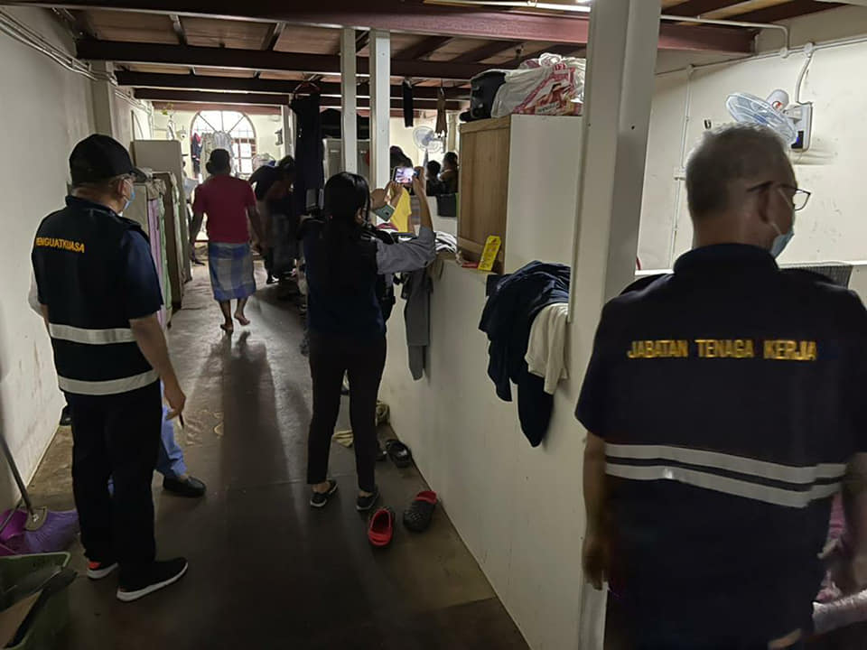 2 asrama pekerja asing di Jalan Masjid India dijumpai daif