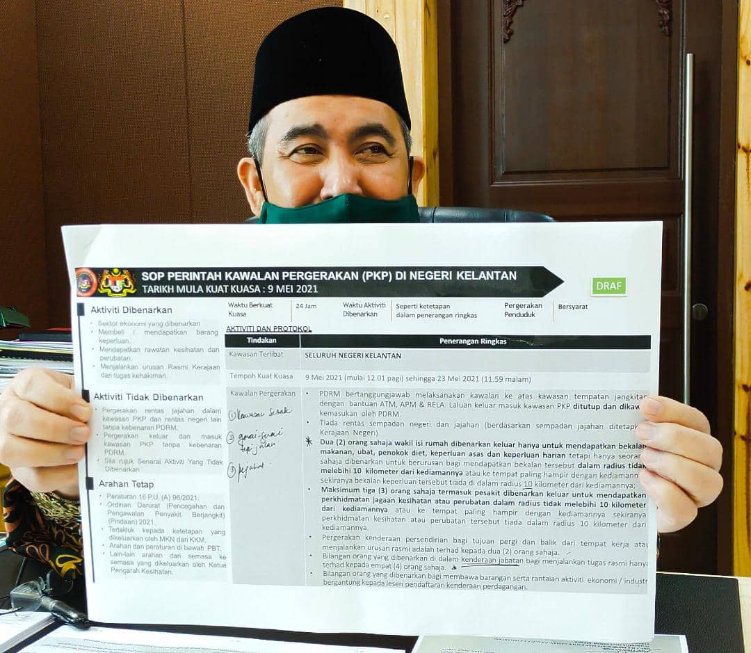 SOP PKP di Kelantan makin ketat Utusan Digital