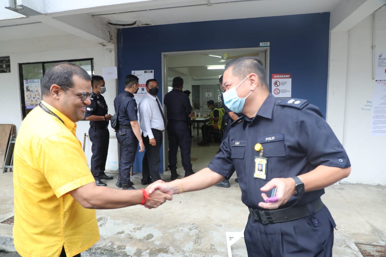 796 anggota, pegawai IPD Klang Selatan undi awal