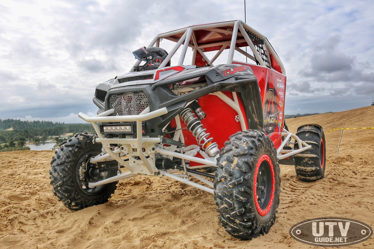 Al McBeth World Record Sand to Sand Jump in a Polaris RZR XP Turbo