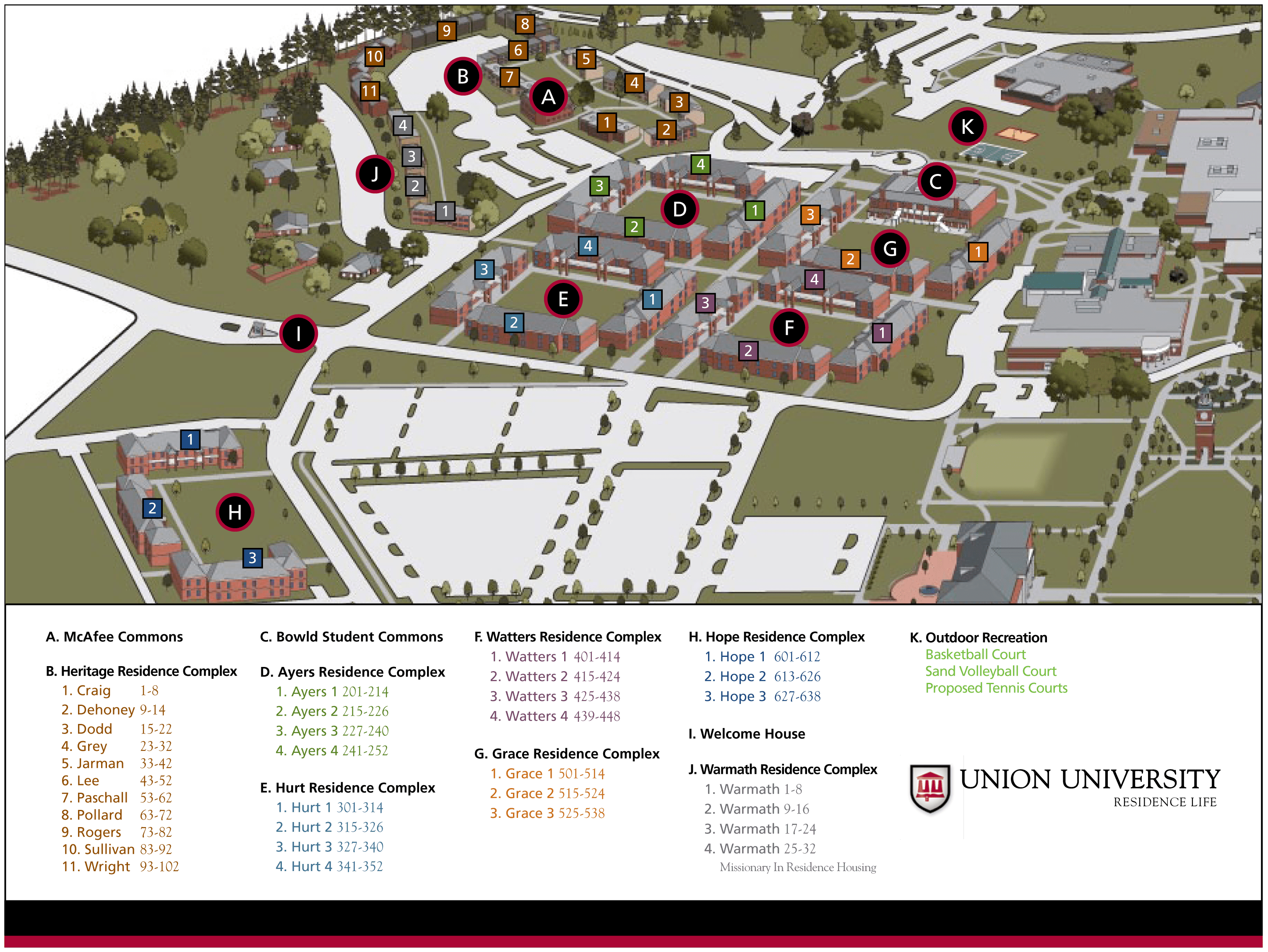 Resources Residence Life Union University, a Christian College in