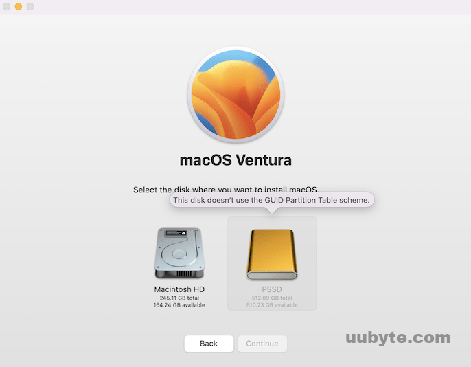 This Disk Does't Use the GUID Partition Table Scheme? How to Fix it on Mac