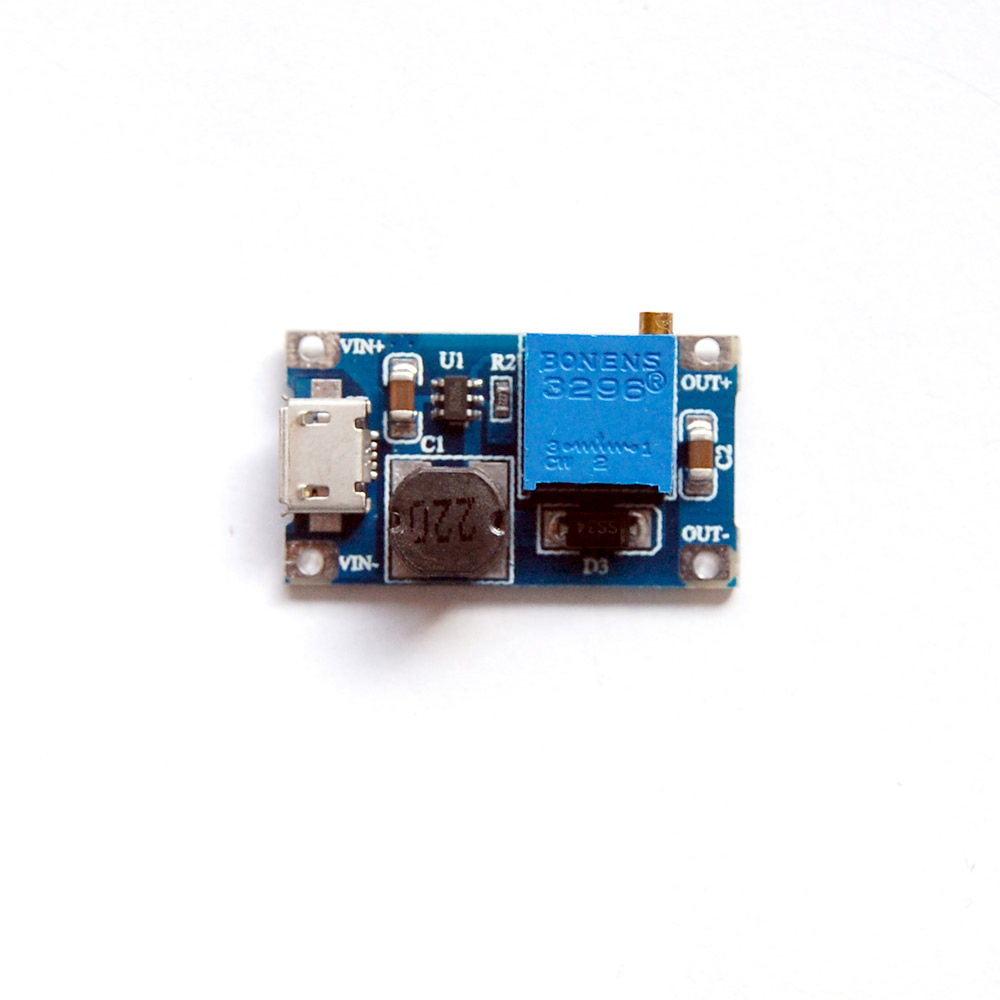 ADJUSTABLE DCDC STEPUP POWER MODULE 2A BOOST CONVERTER