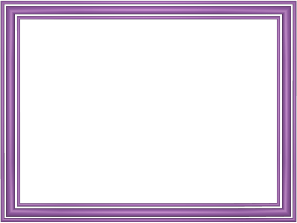 Mauve Elegant 3 Separate Bands Rectangular Powerpoint Border 3D Borders