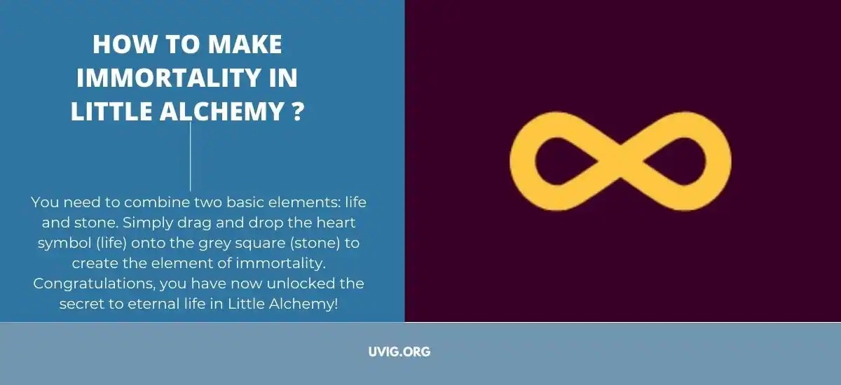 How To Make Immortality In Little Alchemy StepByStep Guide