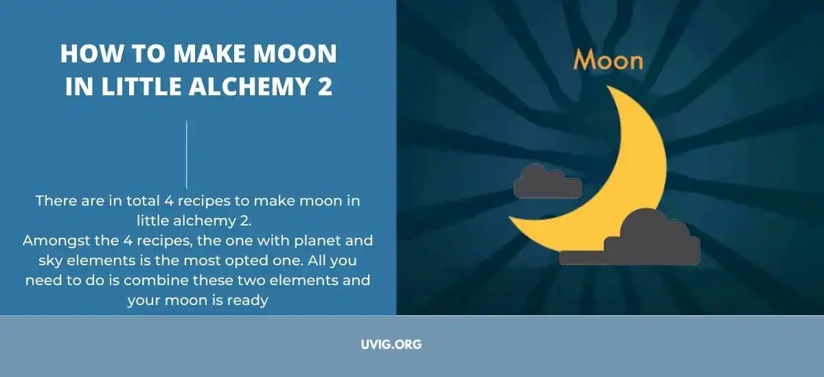 How To Make Moon In Little Alchemy 2? Uvig