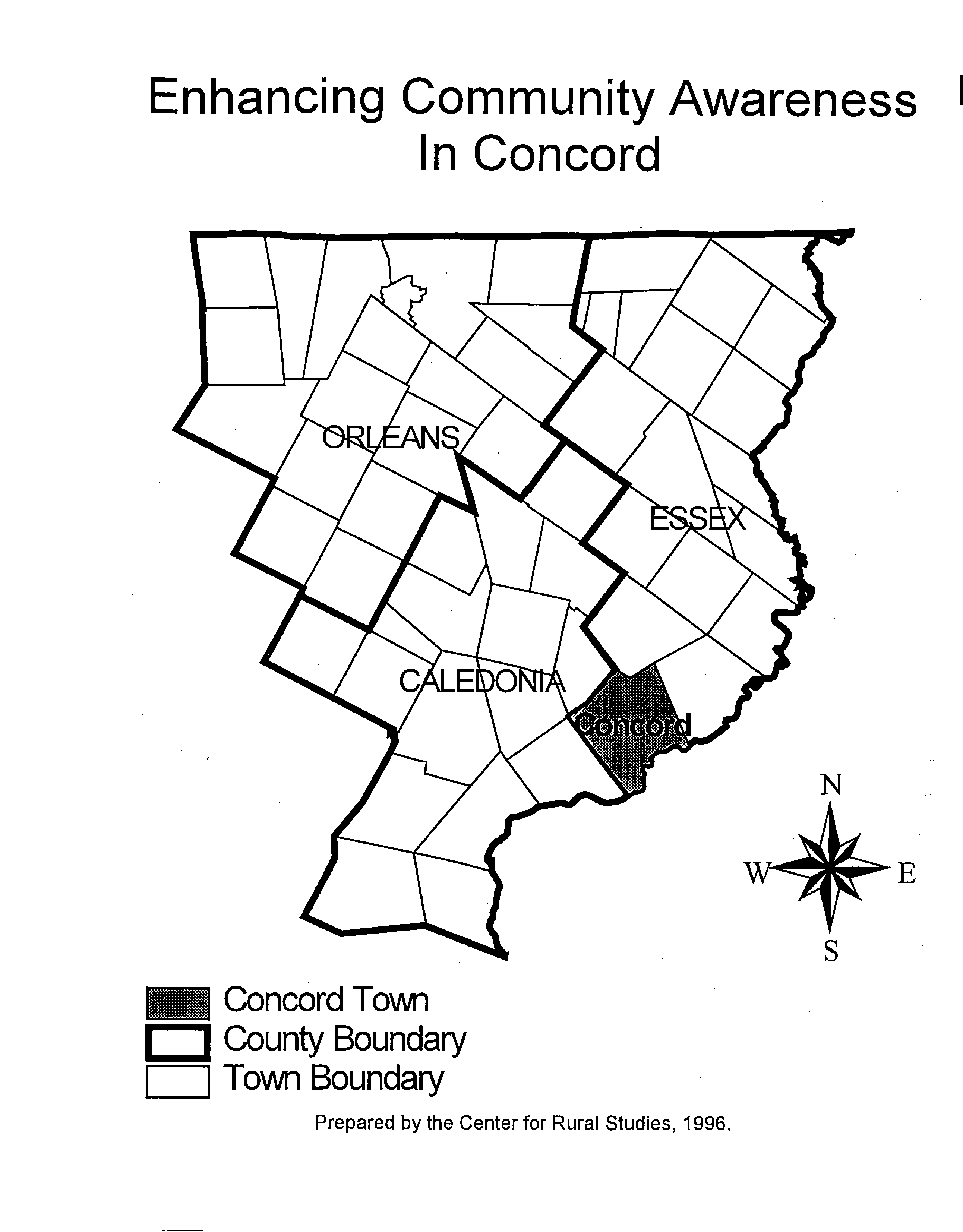 Concord Location Map