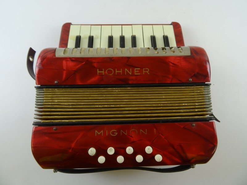 Mini accordeon Hohner mignon 1 Kringwinkel