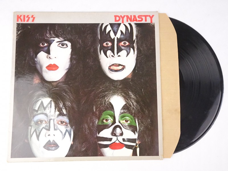 Vinyl album KISS, Dynasty. Kringwinkel