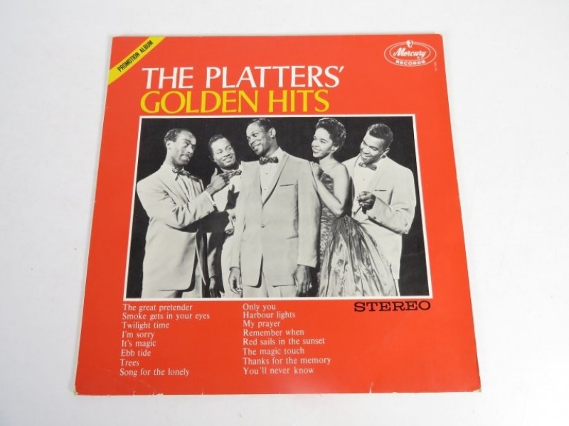 Lp The platters Greatest hits De Kringwinkel