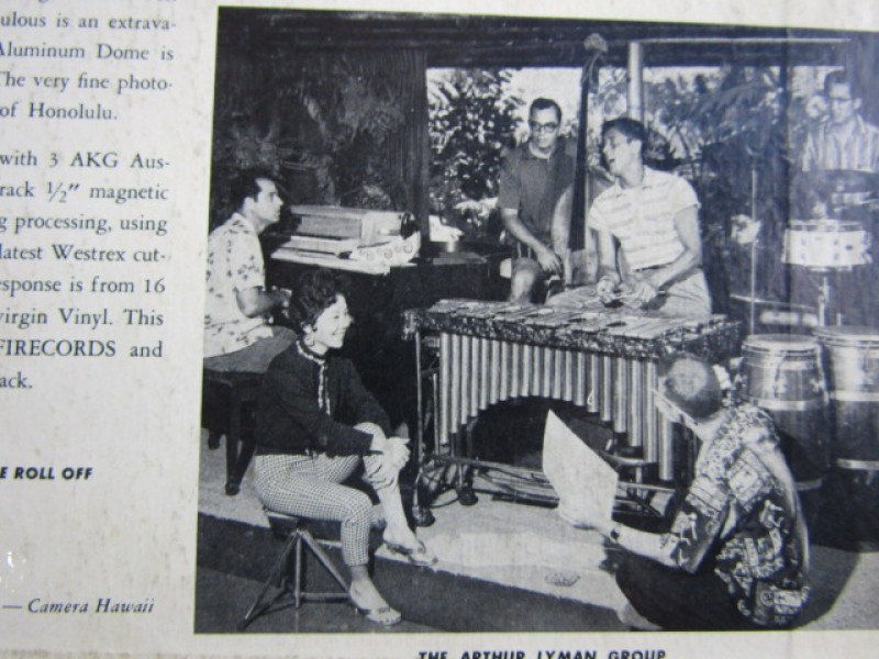 LP, The Jazz Sounds of Arthur Lyman, Leis Of Jazz, 1959 Kringwinkel