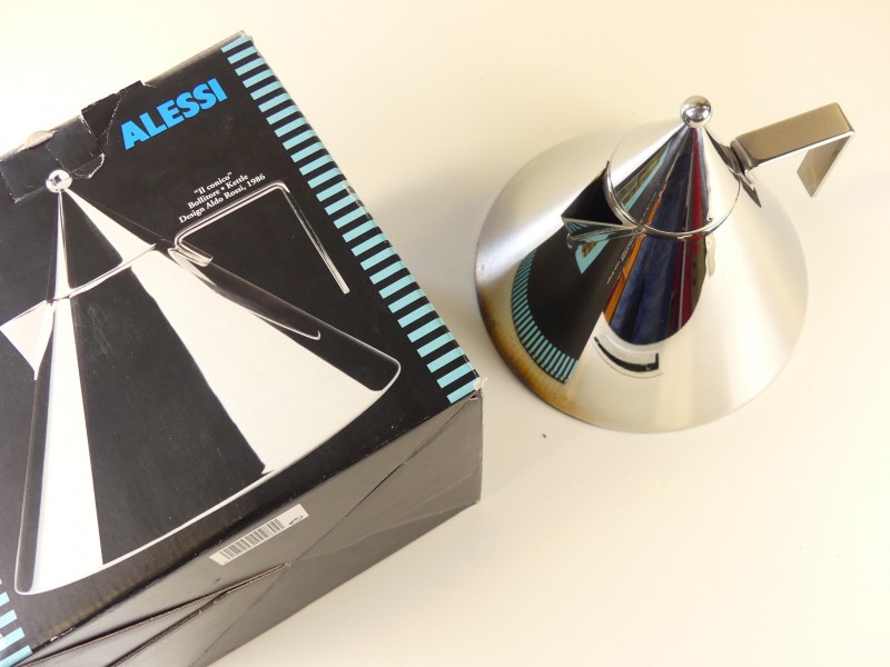 Alessi Fluitketel 90017 il Conico Aldo Rossi Kringwinkel