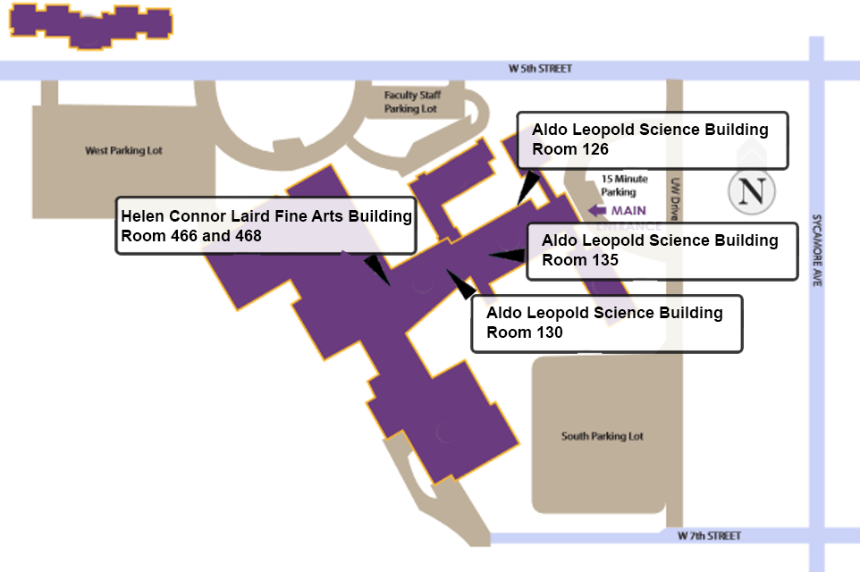 Uw Marshfield Campus Map Distance Learning Classroom Map Academics UWSP at Marshfield