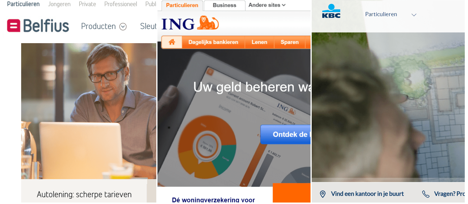 Which Banking site Is The Most User Friendly? 3 Belgian Banks Tested