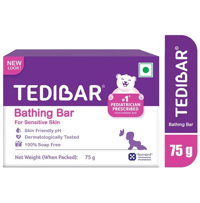 Curatio Tedibar Bathing Soap Bar for your Baby 75gms