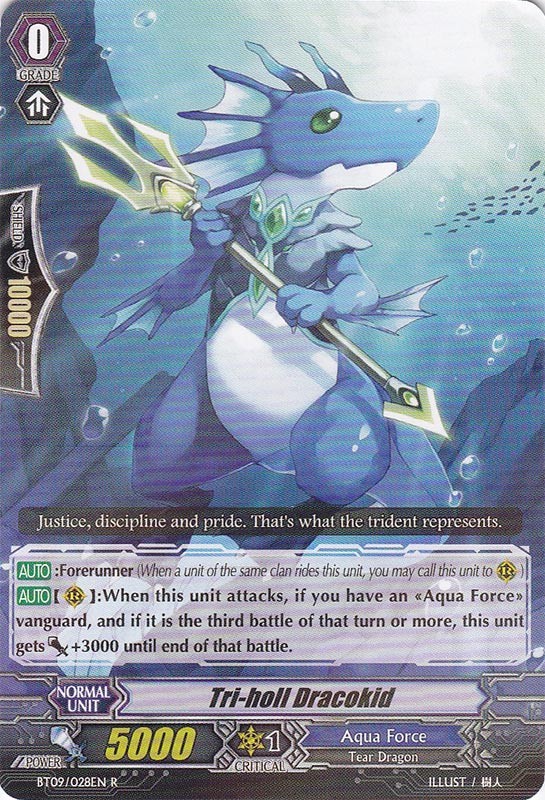 Cardfight!! Vanguard Clan of the Day Aqua Force