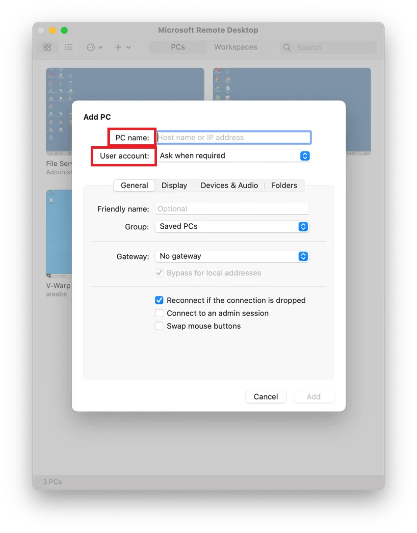 MacからWindowsへリモートデスクトップを接続する方法 リモートデスクトップ・リモートアクセスUSB VWarp